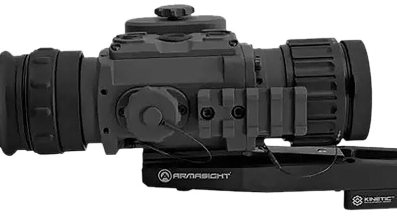 Armasight TAVT66CN3COMM102 Commander 640 TWS Thermal Weapon Sight Gray 1.5-6x 35mm Customizable Reticle, 640x480, 12 Microns, 60Hz Resolution, Zoom 1x-4x