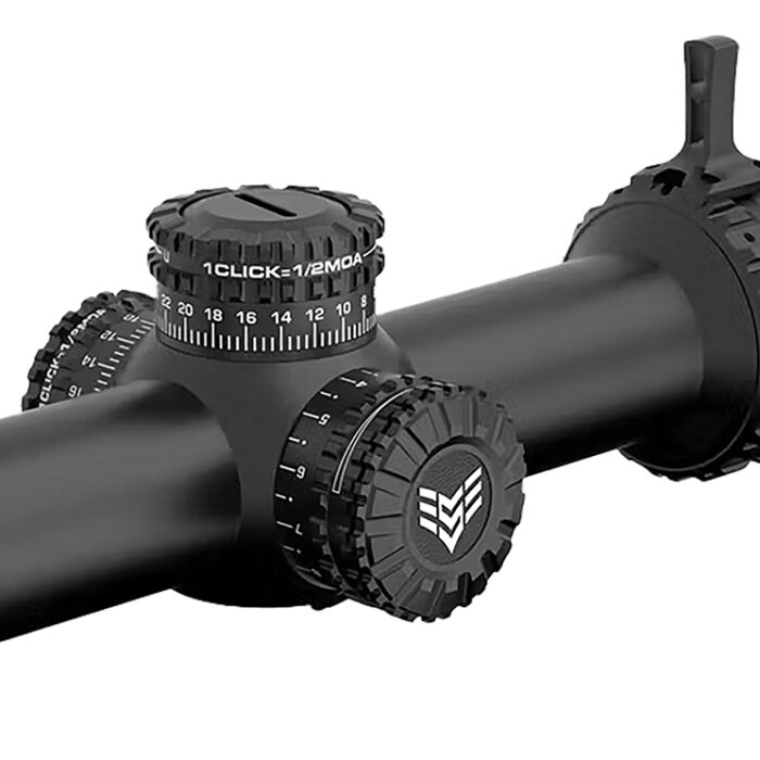 Swampfox Optics ARH16241-B Arrowhead  Black 1-6x24mm 30mm Tube Guerrilla Dot BDC Reticle