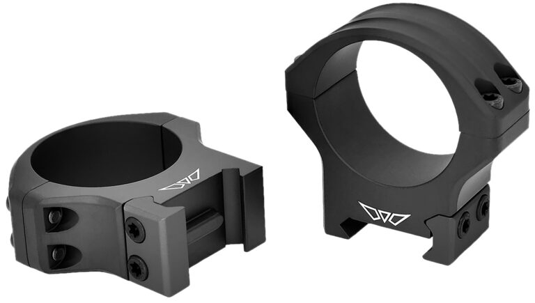 Warne 521M Maxima Horizontal Rings Matte Black Steel 34mm Tube Picatinny/Weaver