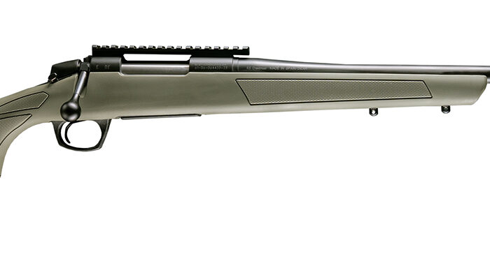 CVA CR3910G Cascade  7mm Rem Mag 3+1 24" Graphite Black Cerakote Threaded Barrel, Graphite Black Cerakote Picatinny Rail Steel Receiver, OD Green Synthetic Stock