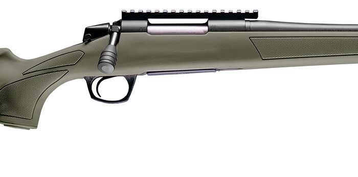 CVA CR3914SB Cascade SR Compact 300 Blackout 4+1 16.50" Graphite Black Cerakote Threaded Barrel, Graphite Black Cerakote Picatinny Rail Steel Receiver, Fixed OD Green Synthetic Stock