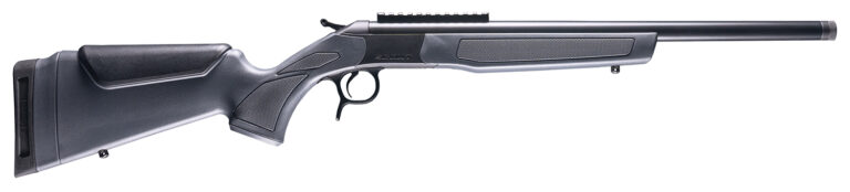 CVA CR4444 Scout  44 Mag 1rd 20" Fluted Threaded Barrel Picatinny Rail Synthetic Stock