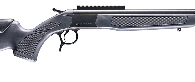 CVA CR4444 Scout  44 Mag 1rd 20" Fluted Threaded Barrel Picatinny Rail Synthetic Stock