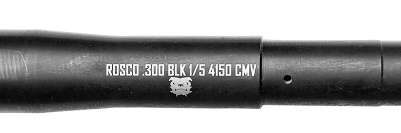 Rosco Manufacturing BL-075-HB-300BLK-5-P Bloodline  300 Blackout 7.50" Nitride 4150 CMV Barrel