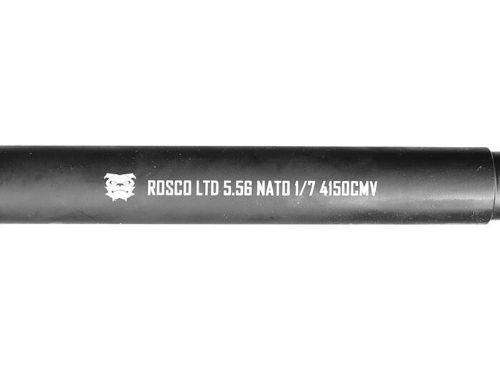 Rosco Manufacturing HSK-103-SOC-556-7-C-CL  Husky 5.56 NATO 10.30" Chrome Lined Phosphate 4150 CMV Barrel