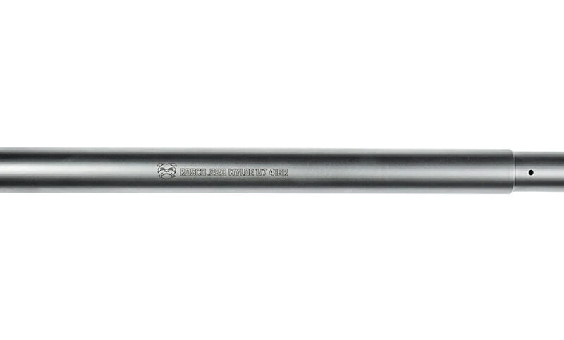 Rosco Manufacturing PB-18-SPR-223W-7-R Purebred  223 Wylde 18" Nickel Boron Stainless Steel Barrel