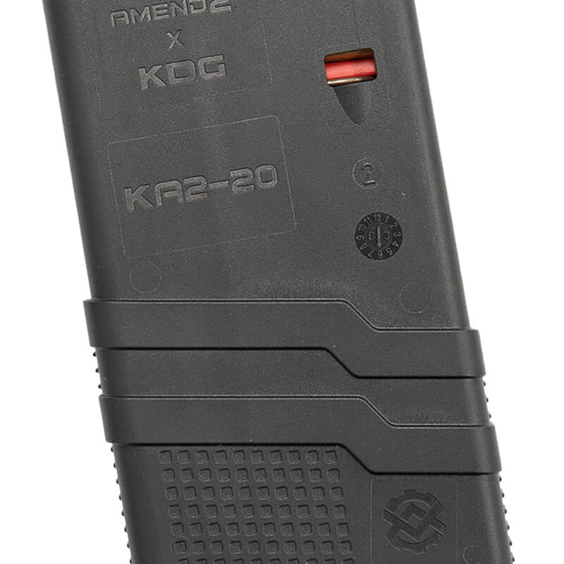 Amend2 SCARMOD3BLK20   20+1 7.62x51 Fits AR-15 Black Polymer