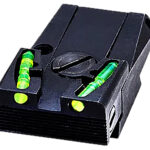 HiViz GLAD211 Adjustable Rear Sight Front Green Fits Most Glock Models 1 180192