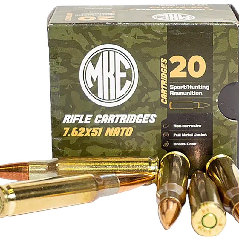 Century Arms AM8293   7.62x51 147 gr Full Metal Jacket 20/50 *Sold by the Case