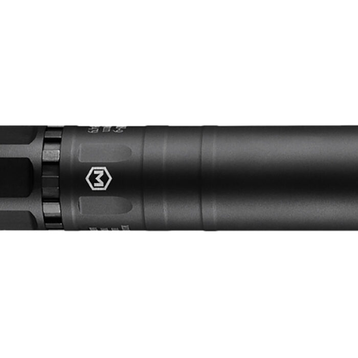 Maxim Defense MXM48217  MS-9 9mm 1.375" Black Aluminum/Stainless Steel