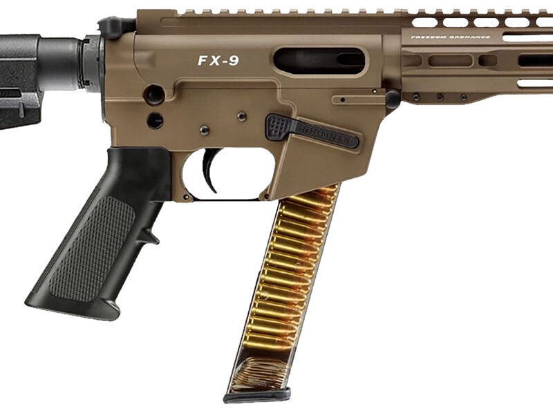 FREEDOM ORDNANCE FX9P8-FDE FX9P  9mm Luger 31+1 8" Flat Dark Earth