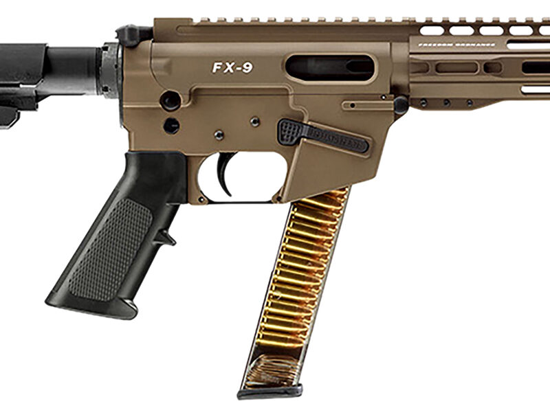 FREEDOM ORDNANCE FX9P8S-FDE FX9P  9mm Luger 31+1 8" Flat Dark Earth
