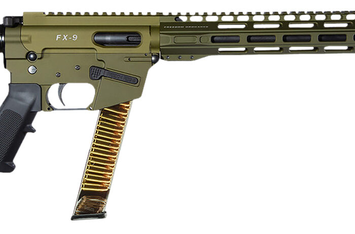 FREEDOM ORDNANCE FX9R16-ODG FX9R  9mm Luger 16" M-LOK Handguard B5 Grip