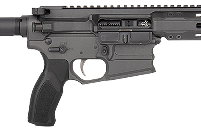 Cobalt Kinetics CKPROLITE30075CHARCOAL Pro Light  300 Blackout 7.50" Black Melonite Barrel, Charcoal Aluminum Picatinny Rail Receiver, Polymer SB Tactical SBA3 Brace, Black Polymer Grip