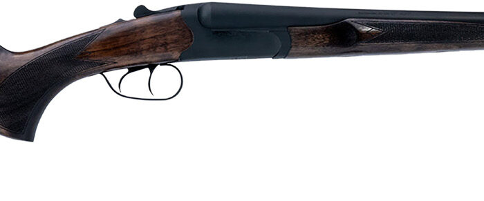 Heritage Mfg BL2018NI Badlander  20 Gauge Break Open 2rd 18.50" Nickel Side By Side Barrel & Receiver, Fixed Turkish Walnut Wood Stock