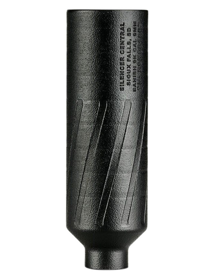 Banish(Silencer Central) 100000111180 Banish 9K 9mm 1.30" Black Titanium