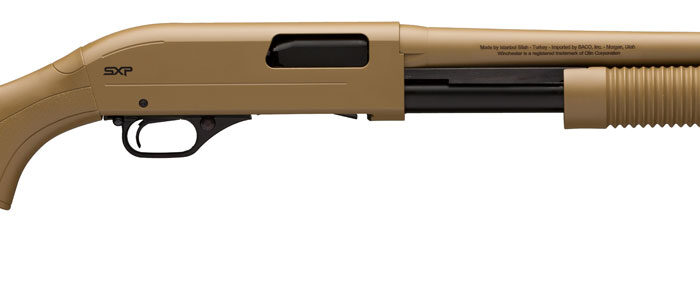 Winchester Repeating Arms 512326395 SXP Defender 12 Gauge 18" 5+1 3" Overall Flat Dark Earth Right Hand (Full Size) Includes 1 Invector-Plus Choke
