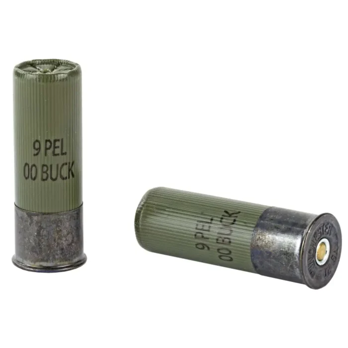WINCHESTER 12GA 2-3/4" MILITARY GRADE 00BK 5RD BX/250RD CS - Image 3