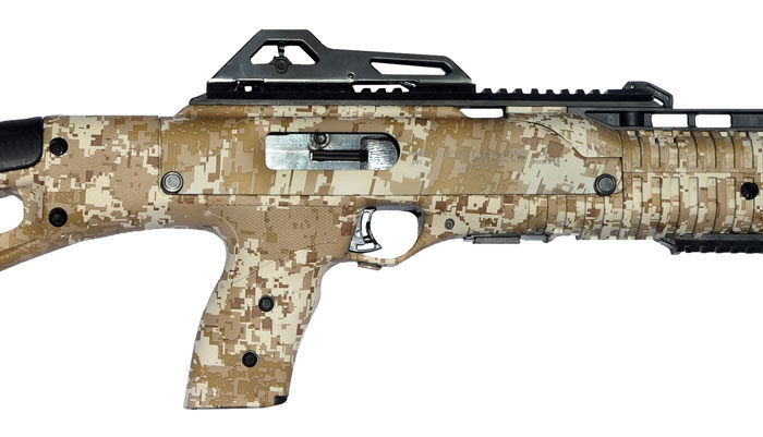 Hi-Point 4595TSDD 4595TS Carbine 45 ACP 9+1 17.50" Threaded Barrel, Desert Digital Camo Metal Finish, Desert Digital Camo Skeletonized Stock & Polymer Grip