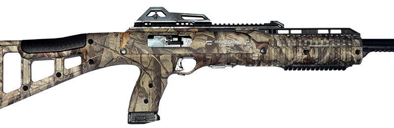 Hi-Point 4595TSWC 4595TS Carbine 45 ACP 17.50" 9+1 Black Woodland Camo All Weather Skeletonized Stock