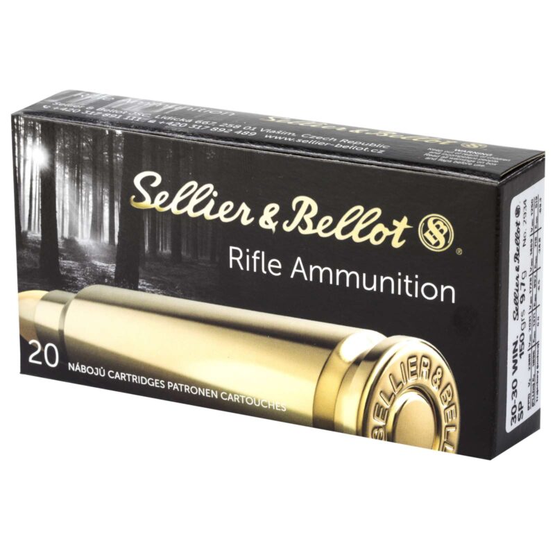 SELLIER & BELLOT 30-30 WIN 150GR SP 20RD BOX 25 BOXES PER CASE - Image 2