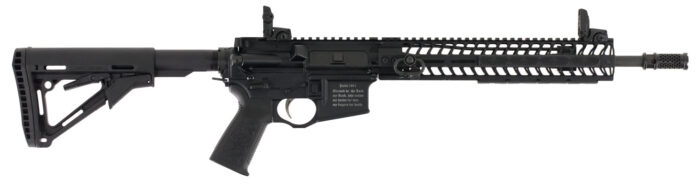Spikes STR5525M2D Crusader  223 Rem,5.56x45mm NATO 14.50" No Magazine Black Hard Coat Anodized 6 Position Magpul CTR Stock