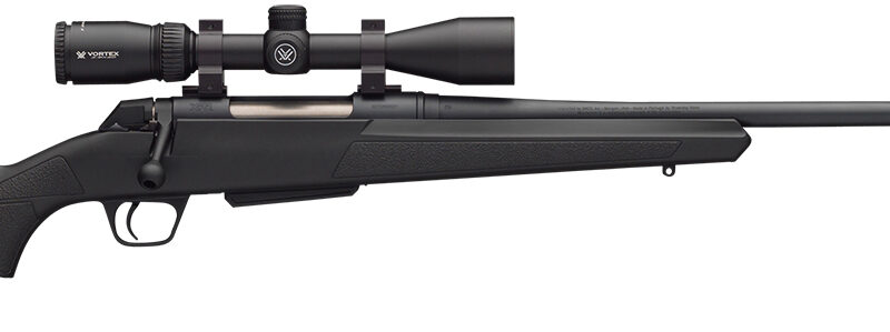 Winchester Guns 535705218 XPR Scope Combo 7mm-08 Rem 3+1 22" Matte Black Synthetic Stock Matte Blued Right Hand Vortex Crossfire II 3-9x40mm