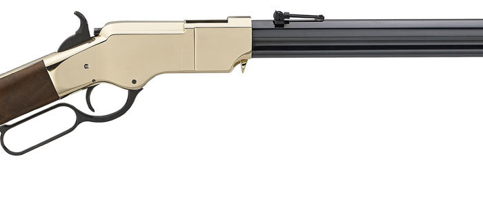 Henry H011R Original Rare Carbine Full Size 44-40 Win 10+1 20.50" Blued Octagon Barrel, Brass Polished Brass Receiver, Fancy American Walnut Wood Stock Right Hand