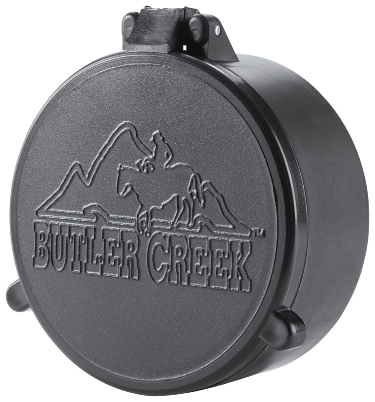 Butler Creek 30025 Flip-Open Objective Scope Cover 30mm Obj. Size 02A Black Polymer