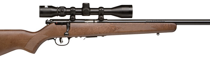 Savage Arms 96222 93R17 GVXP Full Size 17 HMR 5+1 21" Matte Blued Carbon Steel Barrel, Matte Blued Steel Receiver, Satin Hardwood Wood Stock, Factory Mounted & Boresighted 3-9x40mm Scope, Right Hand