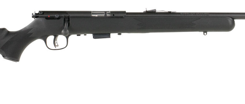 Savage Arms 91800 93 F Full Size 22 WMR 5+1 21" Matte Black Sporter Barrel, Matte Black Carbon Steel Receiver, Matte Black Fixed Synthetic Stock, Right Hand