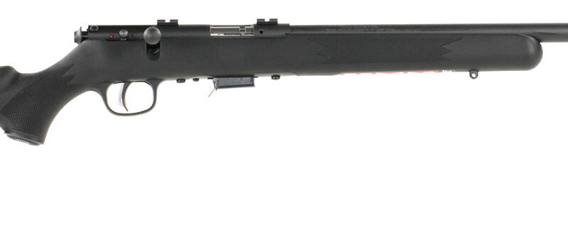 Savage Arms 93200 93 FV Full Size 22 WMR 5+1 21" Matte Black Heavy Barrel, Matte Black Drilled & Tapped Carbon Steel Receiver, Matte Black Fixed Synthetic Stock, Right Hand