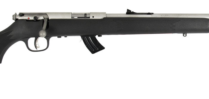 Savage Arms 24700 Mark II FSS Full Size 22 LR 10+1 21" Matte Button Rifled Barrel, Matte Stainless Steel Receiver, Matte Black Fixed Synthetic Stock, Right Hand