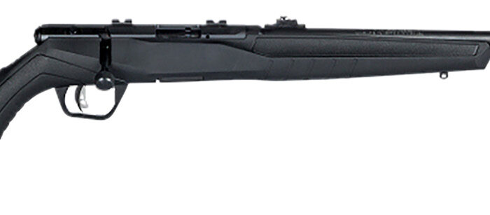 Savage Arms 70200 B Series F Full Size 22 LR 10+1 21" Matte Black Button Rifled Barrel, Matte Black Drilled & Tapped Carbon Steel Receiver, Matte Black Fixed Synthetic Stock, Right Hand