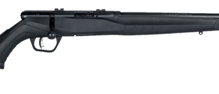 Savage Arms 70800 B Series F Full Size 17 HMR 10+1 21" Matte Black Button Rifled Barrel, Matte Black Drilled & Tapped Carbon Steel Receiver, Matte Black Fixed Synthetic Stock, Right Hand