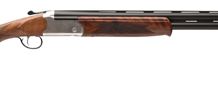 Stevens 22592 555 E 12 Gauge Break Open 3" 2rd 28" Black Semi-Gloss Vent Rib Barrel, Silver Engraved Aluminum Receiver, Oiled Turkish Walnut Stock, Ambidextrous