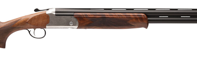 Stevens 22594 555 E 28 Gauge 2.75" 26" Over/Under Vent Rib Barrel, Silver Engraved Receiver, Oiled Turkish Walnut Stock, Includes Five Chokes, Ambidextrous Hand
