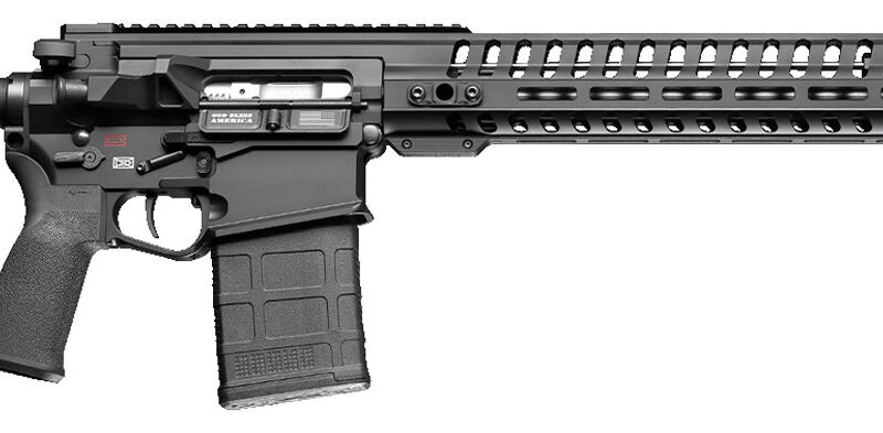 Patriot Ordnance Factory 01235 Revolution Gen4 7.62x51mm NATO 20+1 16.50" Nitride Treated Match Grade Barrel, Black Anodized Gen 4 Lower Receiver, Mission First Tactical Furniture, Ambidextrous