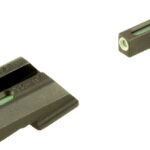 TruGlo TG13RS3A TFX Black Green Tritium & Fiber Optic White Outline Front Sight Green Tritium & Fiber Optic Rear Sight Ruger American 1 25427