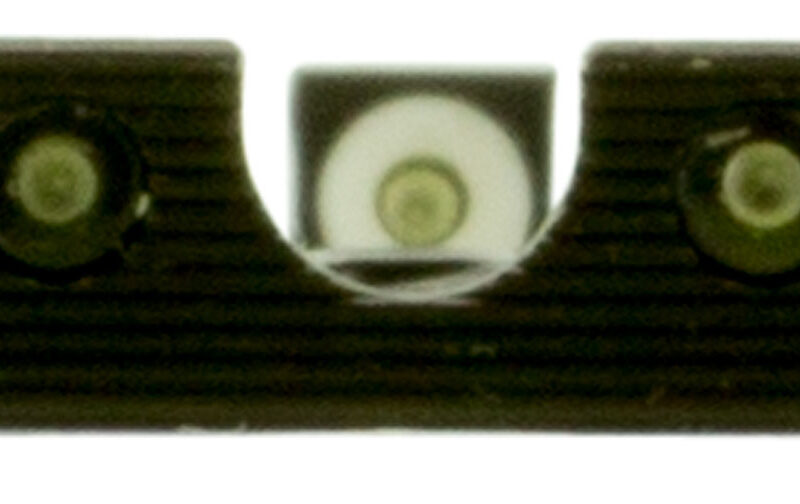 TruGlo TG231MP1W Tritium Pro  Black | Green Tritium White Outline Front Sight Green Tritium Rear Sight