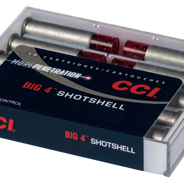 CCI 3712CC Big 4 Shotshell 9mmLuger 45gr #4Shot 10 Per Box/20 Case