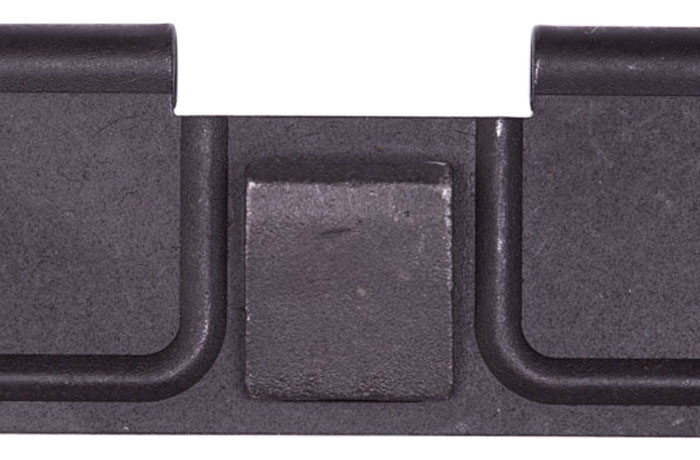 Spikes SED7000 Ejection Port Door Plain AR-15 Black Phosphate Steel