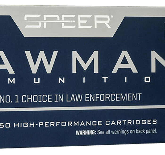 Speer 53885 Lawman Training Clean-Fire 45ACP 230gr Total Metal Jacket Round Nose 50 Per Box/20 Case