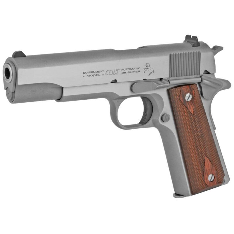 COLT 1911 GOVT 38 Super 5" 9+1 STAINLESS - Image 2