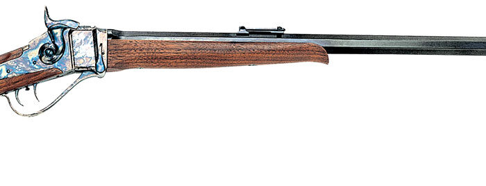 Chiappa Firearms 920025 1874  45-70 Gov 1rd, 32" Blued Octagon Barrel, Color Case Hardened Steel Oiled Checkered Walnut, Fixed Checkered w/ Patch Box Stock, Right Hand