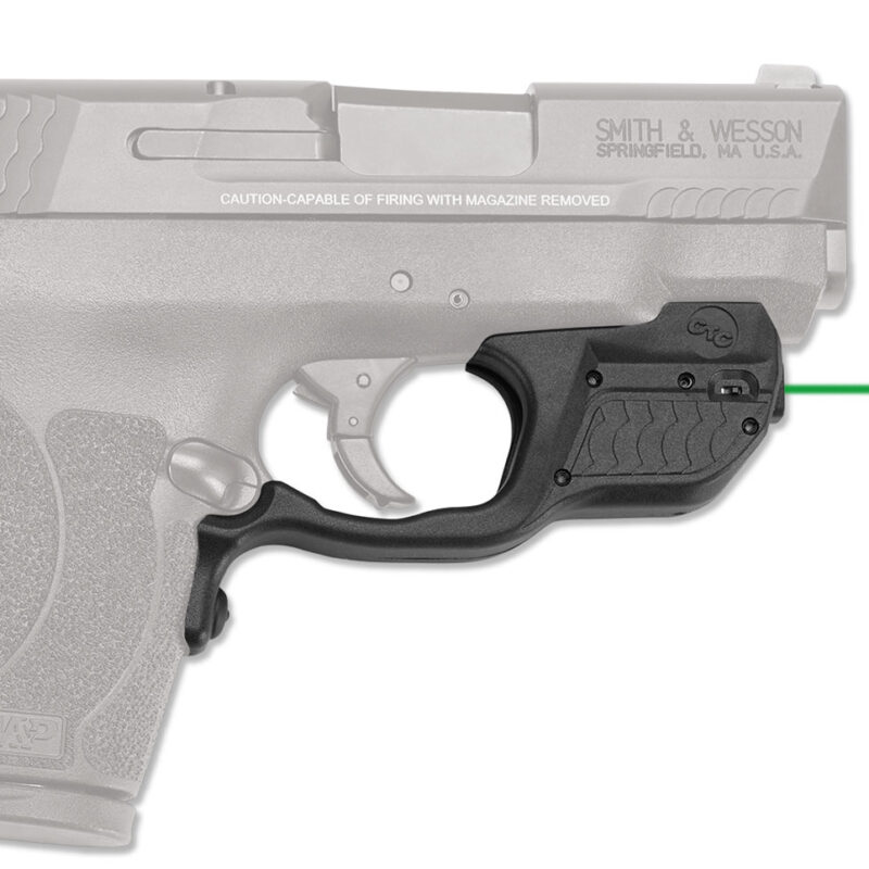 Crimson Trace 01-5580-1 LG-485G Green Laserguard  Black Smith & Wesson M&P Shield .45 ACP