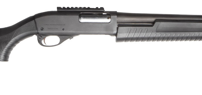 ATI ATIGMB3R MB3 R 12 Gauge Pump 3" 4+1 18.50" Black Smooth Bore Barrel, Black Stainless Steel Receiver, Black Synthetic Stock, Right Hand