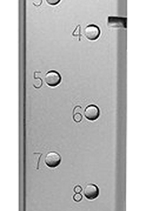 CMC Products MMG45FS8P Match Grade  8rd 45 ACP Fits 1911 Government Stainless/Black