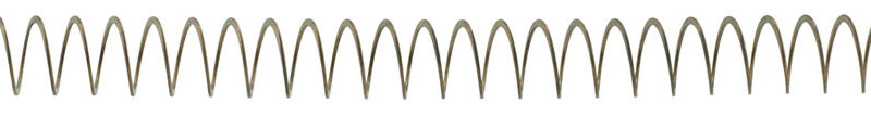 Strike ARFWSC Flat Wire Spring  Silver Stainless Steel AR Carbine