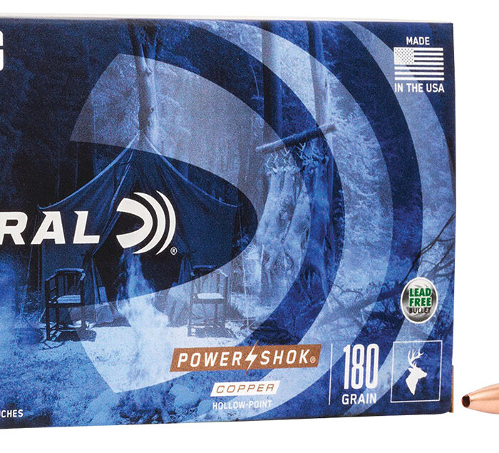 Federal A300W180LFA Power-Shok Copper 300WinMag 180gr Copper Hollow Point 20 Per Box/10 Case
